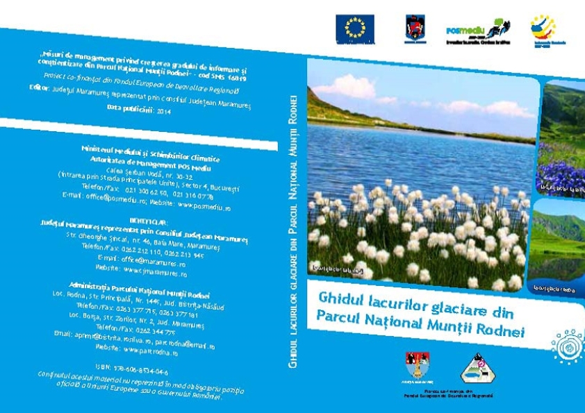 Cover of Ghidul lacurilor glaciare din Parcul Național Munții Rodnei